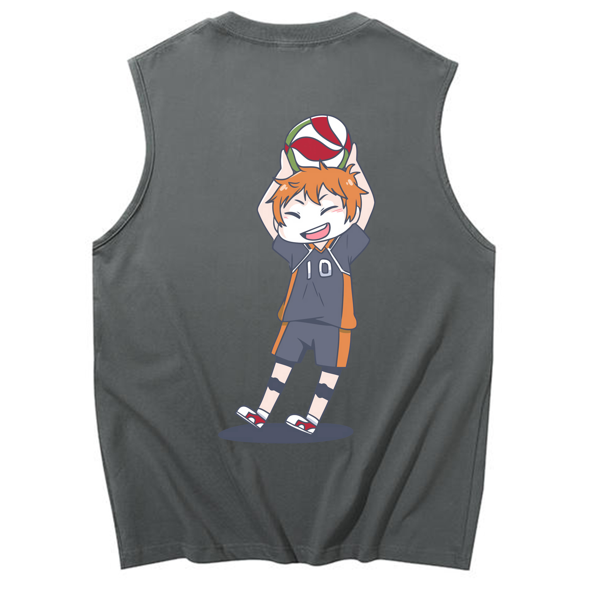 （画像用） ハイキュー!! Haikyu!! コットン100％タンクトップ（背面プリント）